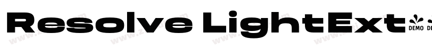 Resolve LightExt字体转换